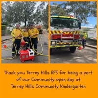 Terrey Hills Rural Fire Service visit